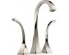 Brizo 65430LF-PN Virage Brilliance Polished Nickel Widespread Lavatory Vessel Faucet