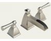 Brizo Vesi Channel 6545-BN Brushed Nickel Widespread Bath Faucet