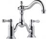 Brizo 65536LF-PC Tresa Chrome Widespread Bridge Lavatory Faucet with Lever Handles