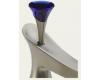 Brizo RP48903BN RSVP Brushed Nickel Blue Glass Finial - Widespread