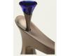 Brizo RP48903BZ RSVP Brilliance Brushed Bronze Blue Glass Finial - Widespread