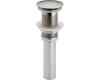 Brizo RP52488PN Modern Brilliance Polished Nickel Push Pop-Up - Less Overflow