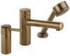 Brizo 67214-BZ Quiessence Brilliance Brushed Bronze Roman Tub with Handshower - Trim Only