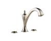 Brizo T67385-PNLHP Charlotte Brilliance Polished Nickel Roman Tub Trim - Less Handles