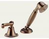 Brizo 6016-BZLHP Providence Belle Brilliance Brushed Bronze Roman Tub Faucet with Hand-Held Shower