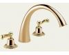 Brizo 6720-BBLHP Providence Classic Brilliance Brass Roman Tub Faucet
