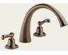 Brizo 6720-BZLHP Providence Classic Brilliance Brushed Bronze Roman Tub Faucet