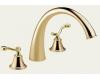 Brizo 6726-BBLHP Providence Belle Brilliance Brass Roman Tub Faucet