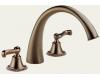 Brizo 6726-BZLHP Providence Belle Brilliance Brushed Bronze Roman Tub Faucet