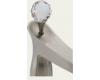 Brizo RP47959BN RSVP Brushed Nickel Crystal Finial - Roman Tub