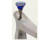 Brizo RP48904BN RSVP Brushed Nickel Blue Glass Finial - Roman Tub
