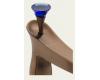 Brizo RP48904BZ RSVP Brilliance Brushed Bronze Blue Glass Finial - Roman Tub