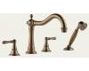 Brizo T67436-BZ Tresa Brilliance Brushed Bronze Roman Tub Faucet Trim