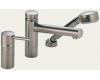 Brizo 6714815-BN Quiessence Brushed Nickel Roman Tub Faucet with Hand Shower