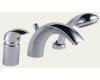 Brizo Riviera 6715815-PC Chrome Roman Tub Faucet with Hand Shower