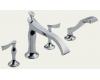 Brizo RSVP 67790-PC Chrome Roman Tub Faucet with Hand Shower