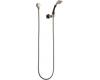 Brizo 85885-PNCO Charlotte Cocoa Bronze and Polished Nickel Handshower With Elbow