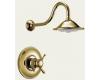 Brizo T60210-BB Traditional Brilliance Brass Thermostatic Shower Trim