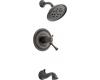 Brizo T60405-RB Baliza Venetian Bronze Tub/Shower - Medium Flow