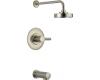 Brizo T60P420-BN Loki Brushe Nickel Pressure Balance Tub and Shower Trim