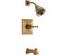 Brizo T60P440-BZ Vesi Channel Brilliance Brushe Bronze Pressure Balance Tub and Shower Trim