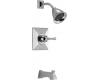 Brizo T60P440-PC Vesi Channel Chrome Pressure Balance Tub and Shower Trim