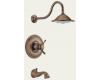 Brizo T60410-BZ Traditional Brilliance Brushed Bronze Thermostatic Tub & Shower Trim