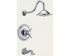 Brizo T60410-PC Traditional Chrome Thermostatic Tub & Shower Trim