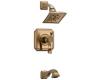 Brizo T60430-BZ Virage Brilliance Brushed Bronze Tub & Shower Trim - Medium Flow