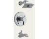 Brizo T60490-PC RSVP Chrome Thermostatic Tub & Shower Trim