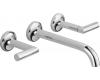 Brizo 65875LF-PC Jason Wu Chrome Two Handle Wall-Mount Lavatory Faucet