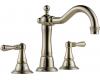 Brizo 65336LF-PN Tresa Brilliance Polishe Nickel Two Handle Widespread Lavatory Faucet