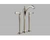 Brizo 65485LF-PNLHP Charlotte Brilliance Polished Nickel Two Handle Widespread Vessel Lavatory Faucet - Less Handles