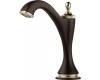Brizo 65685LF-PNCO Charlotte Cocoa Bronze and Polished Nickel Electronic Lavatory Faucet With Proximity