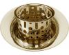 Brizo 72011-BB Floriano Brilliance Brass Kitchen Sink Flange & Strainer