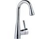 Brizo 63970LF-PC Venuto Chrome Single Handle Pull-Down Bar/Prep Faucet