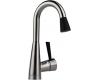 Brizo 63970LF-SSST Venuto Brilliance Stainless Single Handle Soft Touch Pull-Down Bar/Prep Faucet
