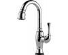 Brizo 64903LF-PC Talo Chrome Single Handle Pull-Down Bar/Prep Faucet