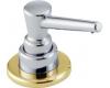 Brizo RP1001CB Floriano Chrome and Brilliance Polished Brass Soap/Lotion Dispenser