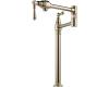 Brizo 62710LF-PN Potfillers Brilliance Polished Nickel Traditional Pot Filler - Deck-Mount