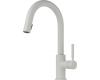 Brizo 63020LF-MW Solna Matte White Single Handle Single Hole Pull-Down Kitchen Faucet
