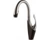 Brizo 63055LF-SSCO Vuelo Cocoa Bronze/Stainless Steel Single Handle Pull-Down Kitchen Faucet