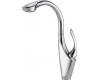 Brizo 63255LF-PC Vuelo Chrome Single Handle Hi-Arch Pull-Out Kitchen Faucet