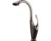 Brizo 64255LF-SSCO Vuelo Cocoa Bronze/Stainless Steel Single Handle Hi-Arch Pull-Out Kitchen Faucet with Smarttouch Technology