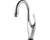 Brizo 64355LF-PC Vuelo Chrome Single Handle Pull-Down Kitchen Faucet with Smarttouch Technology