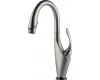 Brizo 64355LF-SS Vuelo Stainless Single Handle Pull-Down Kitchen Faucet with Smarttouch Technology