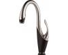 Brizo 64355LF-SSCO Vuelo Cocoa Bronze/Stainless Steel Single Handle Pull-Down Kitchen Faucet with Smarttouch Technology