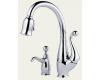 Brizo Floriano 63500-PCSD Chrome Single Handle Kitchen Pull Down Faucet