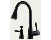 Brizo Venuto 63700-BLSTSD Black Kitchen Pull-Down Faucet