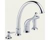 Brizo Providence Contemporary 61602-PC170 Chrome Single Handle Kitchen Faucet